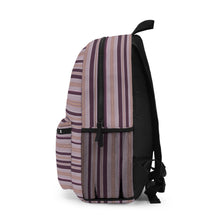 Load image into Gallery viewer, Peachy Pink Stitched Prism Backpack
