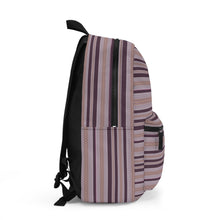 Load image into Gallery viewer, Peachy Pink Stitched Prism Backpack
