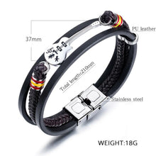Load image into Gallery viewer, Casual Fashion Braided Leather Bracelets
