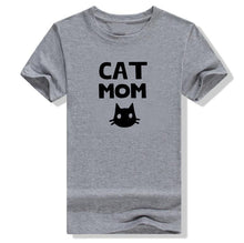 Load image into Gallery viewer, CRITTERTRENDS Cat Mom T-Shirt
