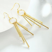 Load image into Gallery viewer, Windchimes Drop Drop Earring in 18K Gold Plated
