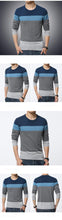 Load image into Gallery viewer, O-Neck Striped Slim Fit Knitwear M-3XL
