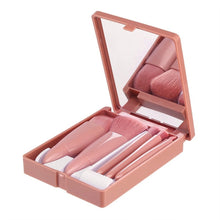 Load image into Gallery viewer, 5pcs/set Mini Portable Storage Makeup Brushes

