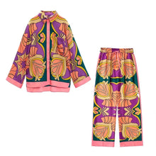Load image into Gallery viewer, 2 Piece Set Casual Printed Outfit
