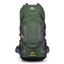 Load image into Gallery viewer, 60L Outdoor Hiking Backpack
