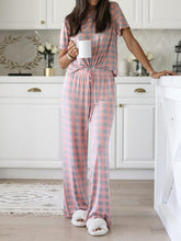 Load image into Gallery viewer, Women&#39;s printed two-piece pajama suit housewear European and American
