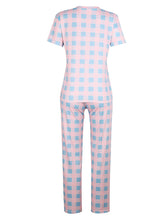 Load image into Gallery viewer, Women&#39;s printed two-piece pajama suit housewear European and American
