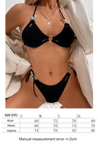 Load image into Gallery viewer, Women&#39;s Bikini Solid Color Split Swimsuit
