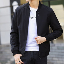 Load image into Gallery viewer, Men&#39;s Bomber Zipper Jackets Slim
