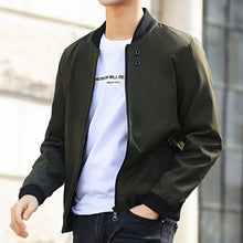 Load image into Gallery viewer, Men&#39;s Bomber Zipper Jackets Slim
