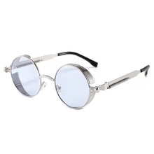Load image into Gallery viewer, Retro Round Metal Frame Sunglasses UV400 for Men
