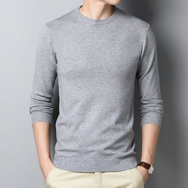 Men's Slim V-neck Sweater