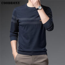 Load image into Gallery viewer, Striped O-Neck Pull Winter Knitwear Shirt Jersey C1389
