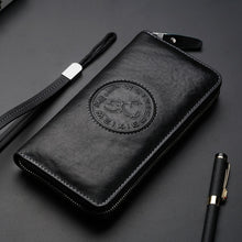 Load image into Gallery viewer, Vintage Genuine Leather Wallet RFID Theft Protect
