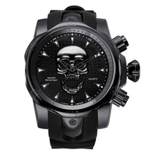 Load image into Gallery viewer, Skull Watch For Men - Water Resistant Quartz Wristwatches Sports
