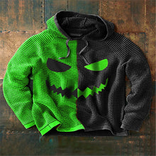 Load image into Gallery viewer, Halloween men&#39;s new pumpkin digital print hooded sweatshirt
