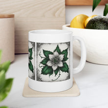 Load image into Gallery viewer, Elegant Floral Design with Lush Green Leaf
