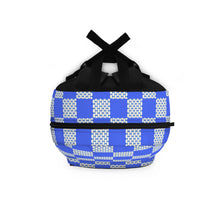 Load image into Gallery viewer, Blue Sky Checker Backpack
