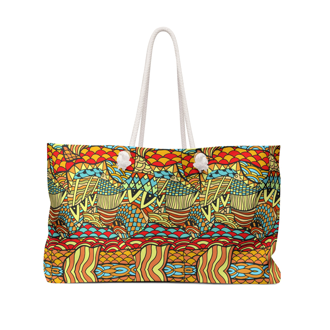 Chic Ankara Overnight Bag