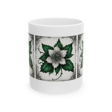 Load image into Gallery viewer, Elegant Floral Design with Lush Green Leaf
