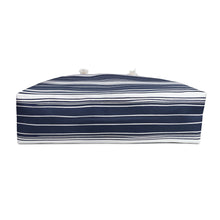 Load image into Gallery viewer, Nautical Stripe Navy Weekender
