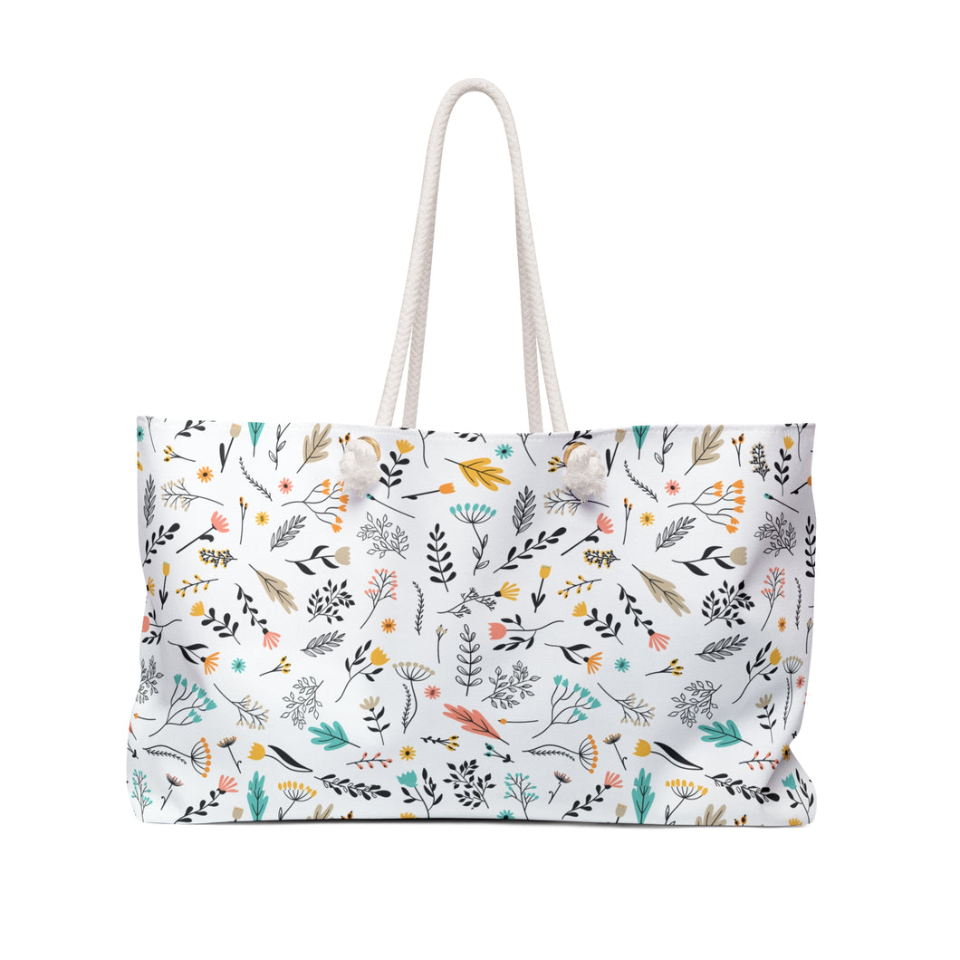 Botanical Wanderlust Weekender Tote