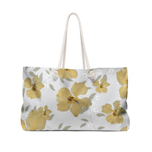 Load image into Gallery viewer, Stunning Floral Print Weekender Tote
