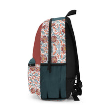 Load image into Gallery viewer, Floral Teddy Backpack
