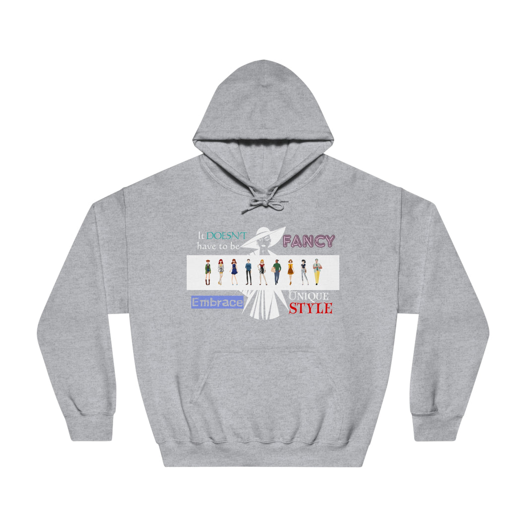 Uniquely Simple Signature Hoodie