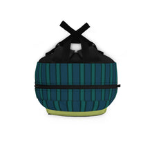 Load image into Gallery viewer, Crochet Noir Vertical Backpack
