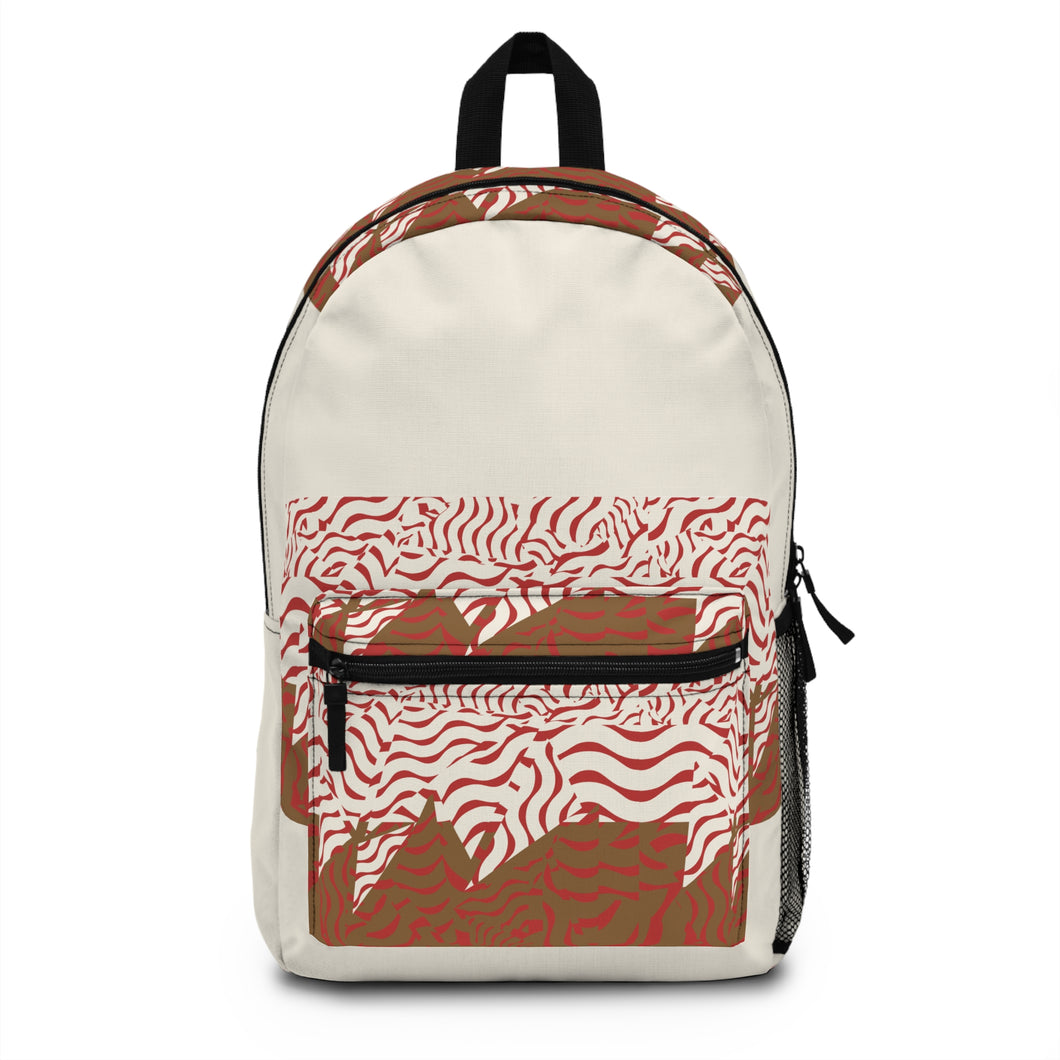 Crimson Whirlwind Trekker Backpack