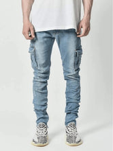 Load image into Gallery viewer, Men&#39;s Side Pocket Skinny Jeans For Men
