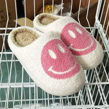 Load image into Gallery viewer, Smiley Face Slippers Women  Slip-on Slippers

