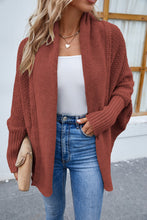 Load image into Gallery viewer, Open Front Long Sleeve Cardigan
