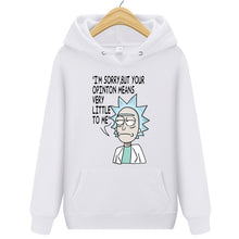 Load image into Gallery viewer, Animation Hoodie Rick And Morty Sweatshirts - Unisex
