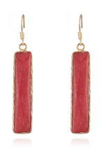 Load image into Gallery viewer, Natural Stone Drop Earrings
