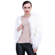 Load image into Gallery viewer, Faux Fur Coat  With LED
