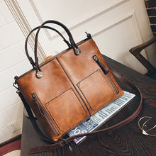 Load image into Gallery viewer, Wax Oil Leather Bag
