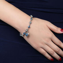 Load image into Gallery viewer, Heart Queen Sapphire Bracelet
