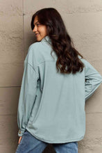 Load image into Gallery viewer, Ninexis Collared Neck Buttoned Front Pocket Jacket
