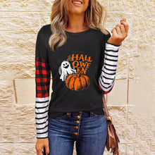 Load image into Gallery viewer, Women&#39;s  Halloween pumpkin skull series sweatshirt
