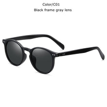 Load image into Gallery viewer, Unisex Polarized Round Vintage Sunglasses
