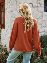 Load image into Gallery viewer, Women&#39;s Knitting Solid Color T-shirt Casual Holiday Loose Top
