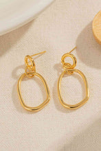 Load image into Gallery viewer, 18K Gold-Plated Dangle Earrings

