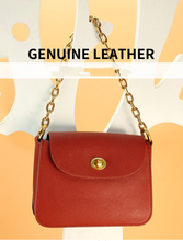 Load image into Gallery viewer, Retro Chain Saddle Crossbody
