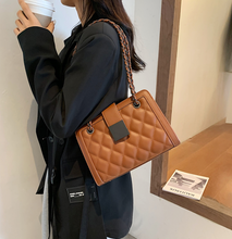 Load image into Gallery viewer, Small Black PU Leather Crossbody Bag
