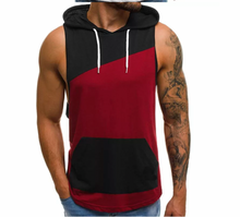Load image into Gallery viewer, Casual Sleeveless Hoodie Vest Sports Training
