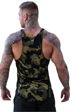 Load image into Gallery viewer, Men&#39;s Camouflage Print Breathable Quick Dry Sleeveless Tank Top
