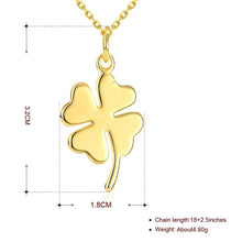 Load image into Gallery viewer, Clover Necklace in 18K Gold Plated
