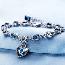 Load image into Gallery viewer, Heart Queen Sapphire Bracelet
